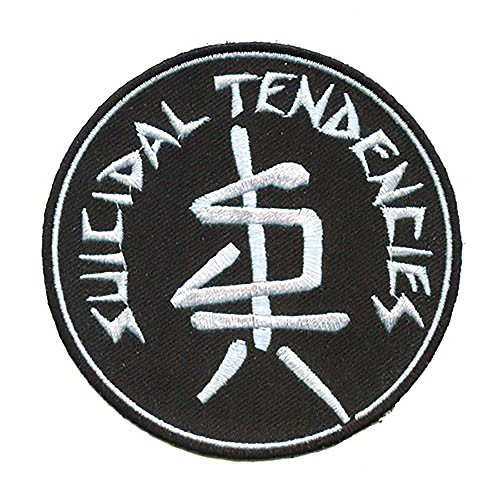 Suicidal Tendencies 1F ST Logo Circle Sew Or Iron On Patch Suicidal Tendencies 1F ST Logo Circle Sew Or Iron On Patch