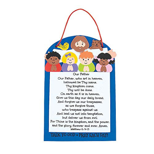 The Lords Prayer Craft Kit - Crafts for Kids and Fun Home Activities