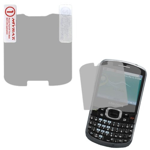 MYBAT SAMR390LCDSCPRTW LCD Screen Protector for Samsung Freeform 4 R390 - Retail Packaging - Twin Pack