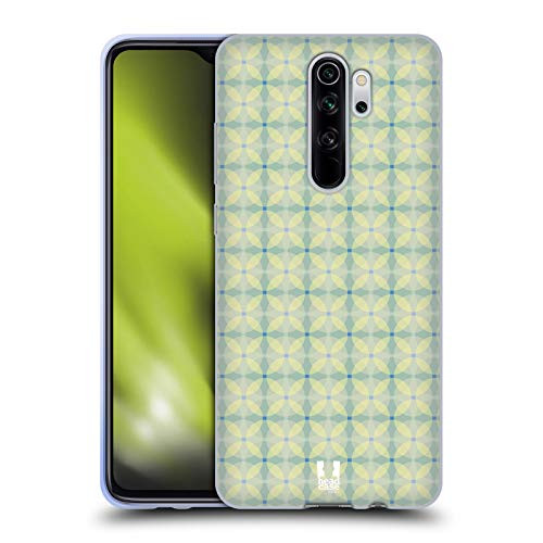Head Case Designs Kiwi Complex Circle Patterns Soft Gel Case Compatible with Xiaomi Redmi Note 8 Pro