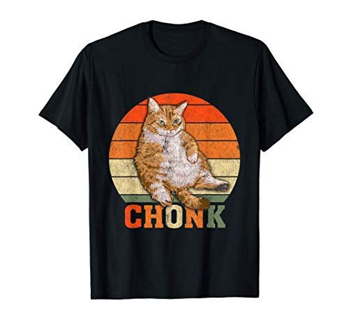 Funny Overweight Chubby Chonk Cat Meme Memes T-Shirt Funny Overweight Chubby Chonk Cat Meme Memes T-Shirt