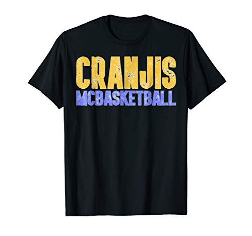 Cranjis Mcbasketball T-Shirt Cool Sports Gift TShirt