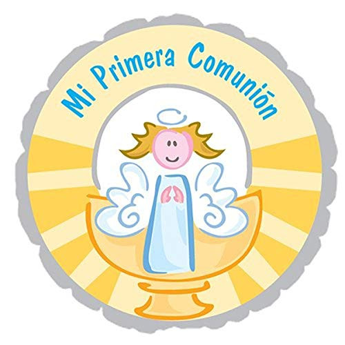 CTI Balloons 117611 Angelito Icuidame Siempre 17 inch Multicolor