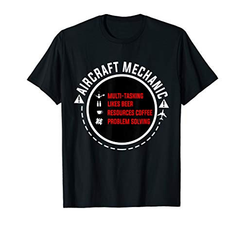 Funny Aircraft Mechanic - Aviation Work Service Gifts T-Shirt