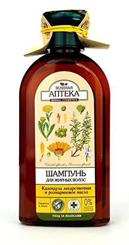 Green Pharmacy. Shampoo Calendula and Rosemary Oil for Oily Hair -????????? ????????????? ? ???????????? ?????-