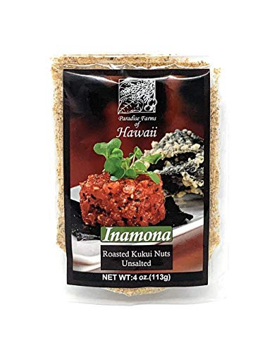Inamona - Roasted Kukui Nuts 4oz -113g-