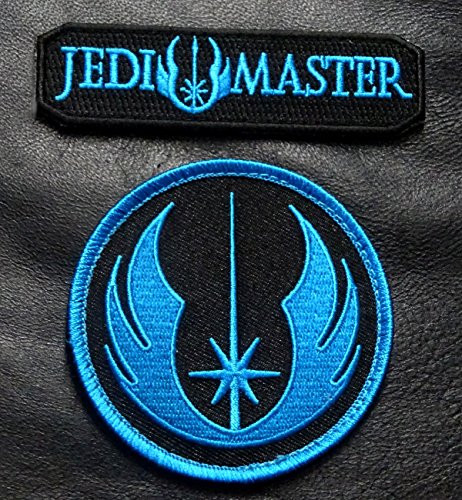 Jedi Order Master Hook Fastener Patch -Bundle of 2pc-Blue-