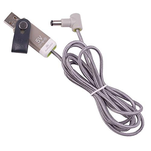 myVolts Ripcord - USB to 5V DC Power Cable Compatible with The Netgear EN104TP Hub