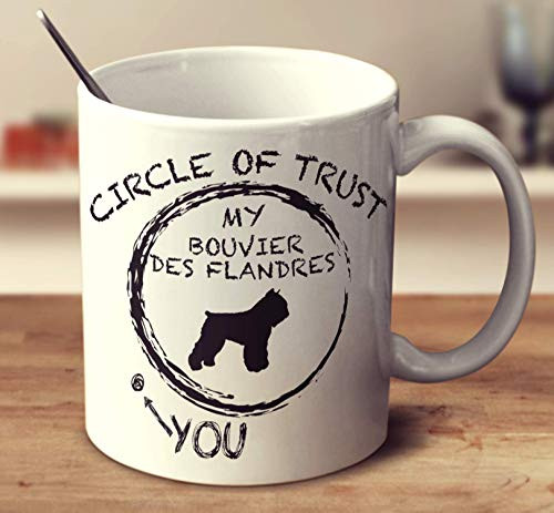 Circle Of Trust Bouvier Des Flandres Coffee Mug -White 11 oz-
