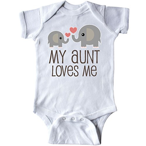 inktastic My Aunt Loves Me Gift Infant Creeper 6 Months White 230e8 inktastic My Aunt Loves Me Gift Infant Creeper 6 Months White 230e8