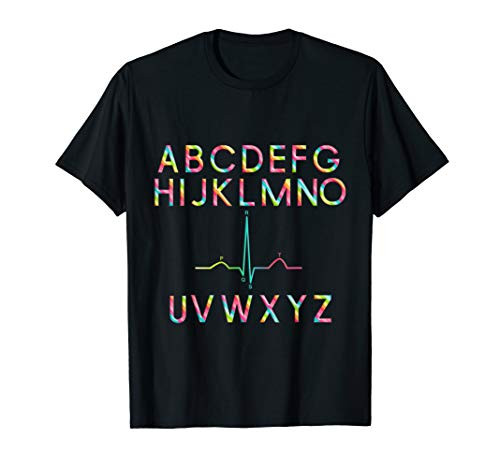 Nurse PQRST Alphabet Rainbow Funny RN Gift Nursing Jokes T-Shirt Nurse PQRST Alphabet Rainbow Funny RN Gift Nursing Jokes T-Shirt