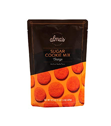 Almas Culinary Company Cookie Mix - Orange -17.5 OZ.-