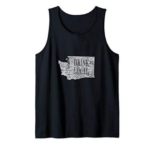 Vintage Drink local craft beer Washington Tank Top