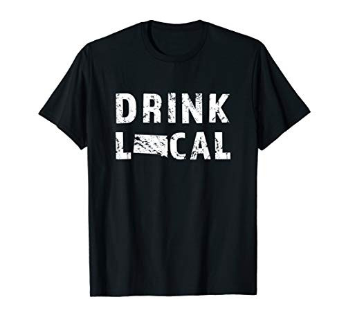 Drink Local South Dakota Craft Beer SD Breweries Souvenir T-Shirt Drink Local South Dakota Craft Beer SD Breweries Souvenir T-Shirt
