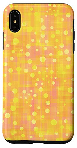 iPhone XS Max Circles Dotted Sunny Sunshine Artisitic Pattern Case