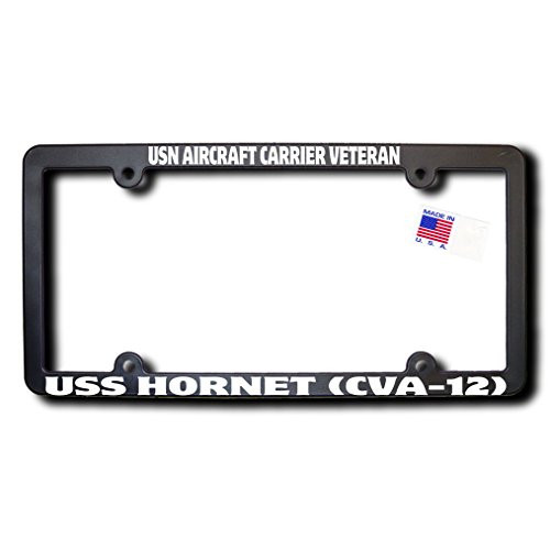 USN Aircraft Carrier Veteran USS HORNET -CVA-12- License Frame
