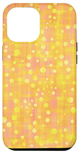 iPhone 12 Pro Max Circles Dotted Sunny Sunshine Artisitic Pattern Case