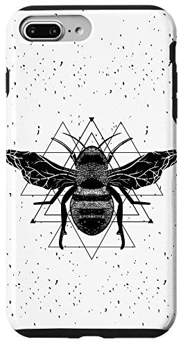 iPhone 7 Plus/8 Plus Occult Geometric Bee Witchcraft Black-Craft Phone Case