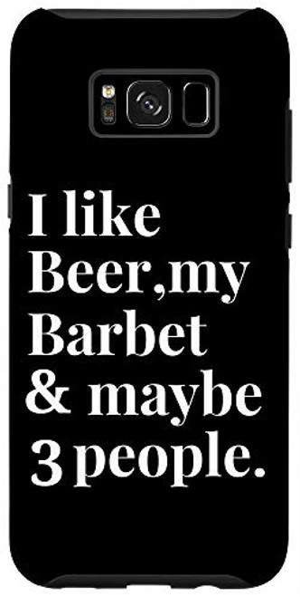 Galaxy S8 Plus Barbet Funny Dog Owner Craft Beer Lover Gift Women Men Case