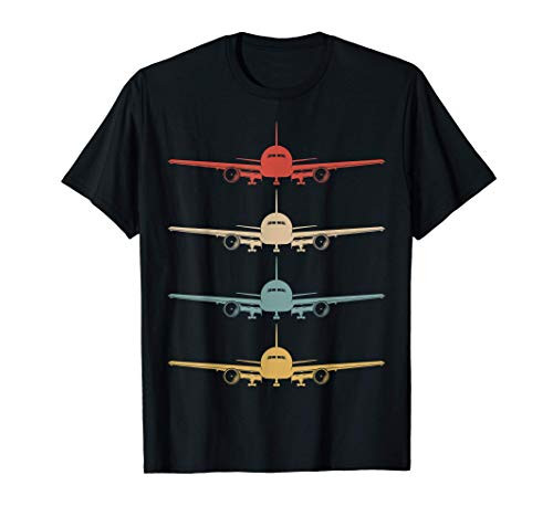 Vintage Airplanes Retro Style Aviation Gift for Pilot T-Shirt Vintage Airplanes Retro Style Aviation Gift for Pilot T-Shirt