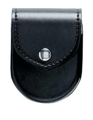 Safariland Duty Gear Chrome Snap Flap Top Handcuff Case (Basketweave Black)