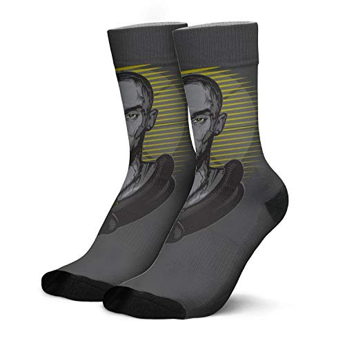 Mens Socks Long Athletic Crew Socks Stretch