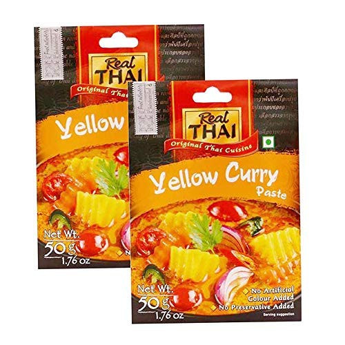 Yellow Curry Paste 50g Pack of 2