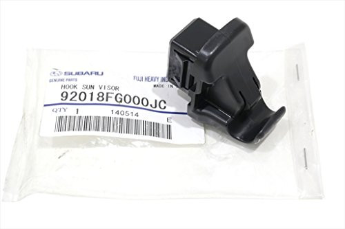 2008-2014 Subaru Impreza Left or Right Side Sun Visor Hook Clip BLACK OEM NEW