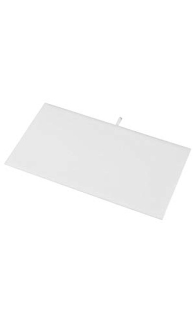SSWBasics Large Rectangular White Faux Leather Jewelry Pad/Tray Liners - 14-1/4 inchL x 7-1/2 inchW - Set of 3 SSWBasics Large Rectangular White Faux Leather Jewelry Pad/Tray Liners - 14-1/4 inchL x 7-1/2 inchW - Set of 3