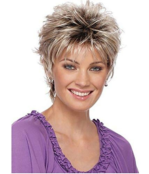 Short Wigs for White Women Short Brown Wig Slightly Curly Synthetic Full Wig Natural Daily Hair Wigs with Wig Cap Human Hair Wigs Lace Front Short Wigs for White Women Short Brown Wig Slightly Curly Synthetic Full Wig Natural Daily Hair Wigs with Wig Cap Human Hair Wigs Lace Front