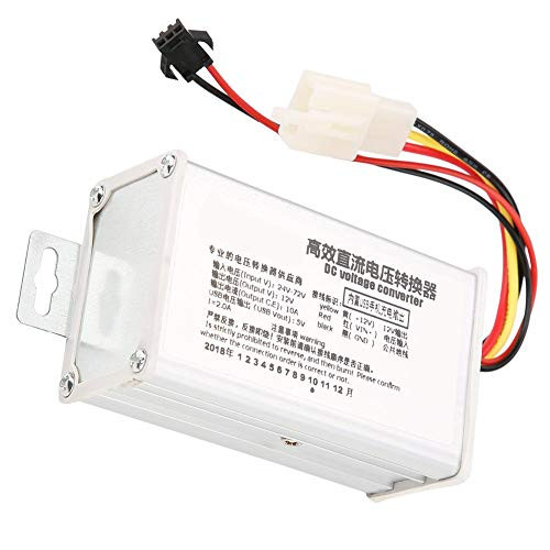 Eastbuy Step Down Converter - DC Converter Step-Down Power Supply Module 24V-72V to 12V10A  and  USB Output 5V2A