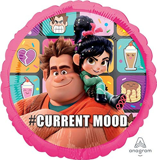 Mayflower 17 inch Anagram Wreck It Ralph 2 Foil Balloon Multicolor Mayflower 17 inch Anagram Wreck It Ralph 2 Foil Balloon Multicolor