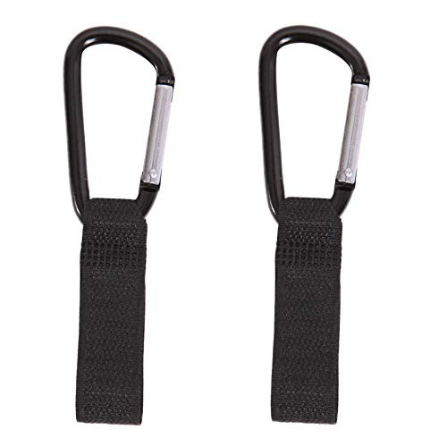 ForHe Stroller Hook - 2 Pack of Multi Purpose Hooks - Hanger for Baby Diaper Bags Groceries Clothing Purse - Great Accessory for Mommy When Jogging Walking or Shopping ForHe Stroller Hook - 2 Pack of Multi Purpose Hooks - Hanger for Baby Diaper Bags Groceries Clothing Purse - Great Accessory for Mommy When Jogging Walking or Shopping