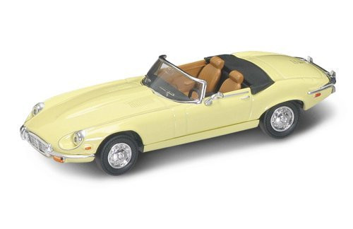 1971 Jaguar E-Type Yellow 143 by Yat Ming Road Signature