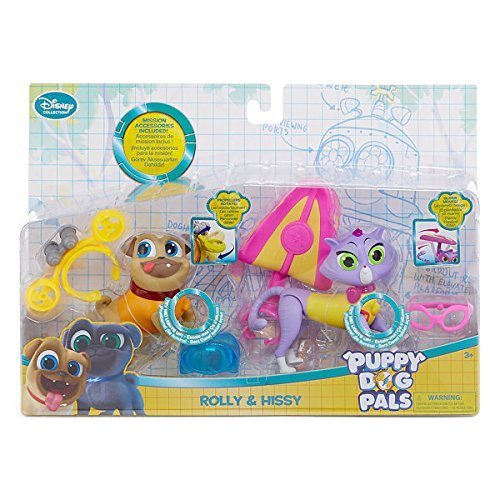 Disney Collection Puppy Dog Pals Rolly & Hissy Action Figure Playset