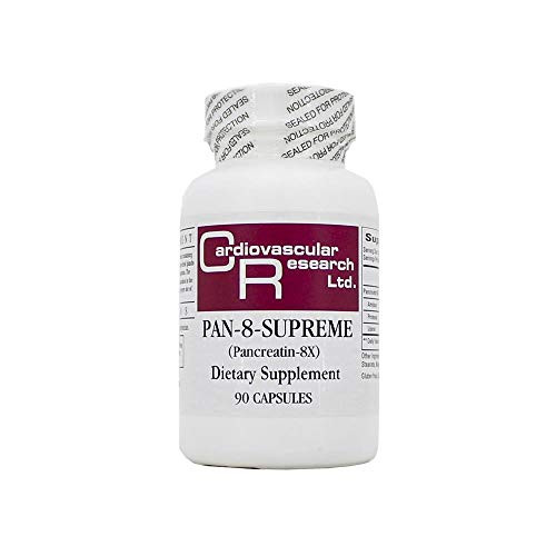Ecological Formulas - Pan-8-Supreme -Pancreatin-8X- 90 caps