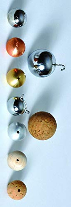 United Scientific Supplies PNBS25-H Pendulum Solid Ball with Hook 25 mm Diameter Steel United Scientific Supplies PNBS25-H Pendulum Solid Ball with Hook 25 mm Diameter Steel