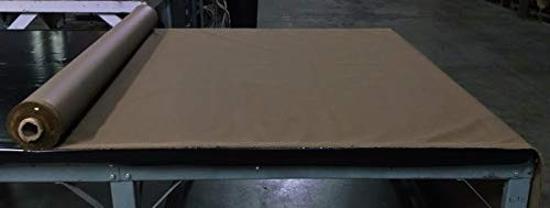 by The Yard- Cordura Fabric 500D FR Coyote Brown 60 inchW Water Repellent Outdoor Coated DWR