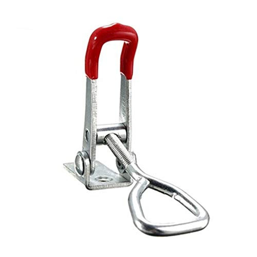 Winwinfly 100Kg 220Lbs Triangle Shaped Lever Latch Capacity Pull Action Latch Type Toggle Clamp 4001