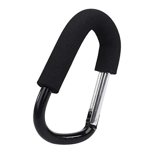 Stroller Hooks Wheelchair Stroller Pram Carriage Bag Hanger Hook Baby Pushchair Strollers Shopping Bag Clip Buggy Carabiner Diaper Accessories-148CM-