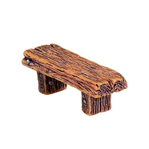zhenleisier Miniature Garden DecorationResin Double Stool Bench Craft DIY Miniature Figurine Fairy Garden Accessories Micro Landscape Bonsai Doll House Home Ornament Yellow zhenleisier Miniature Garden DecorationResin Double Stool Bench Craft DIY Miniature Figurine Fairy Garden Accessories Micro Landscape Bonsai Doll House Home Ornament Yellow
