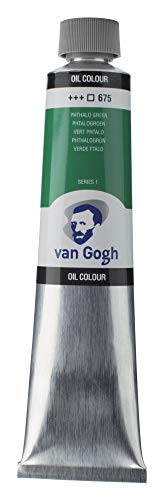 Van Gogh Oil Color Paint 200ml Tube Phthalo Green 675