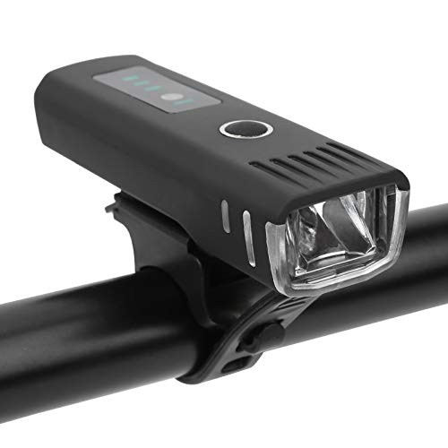 VGEBY LED Bicycle Headlight USB Rechargeable Waterproof USB Charging Bike Light 4 Modes for Outdoor Riding