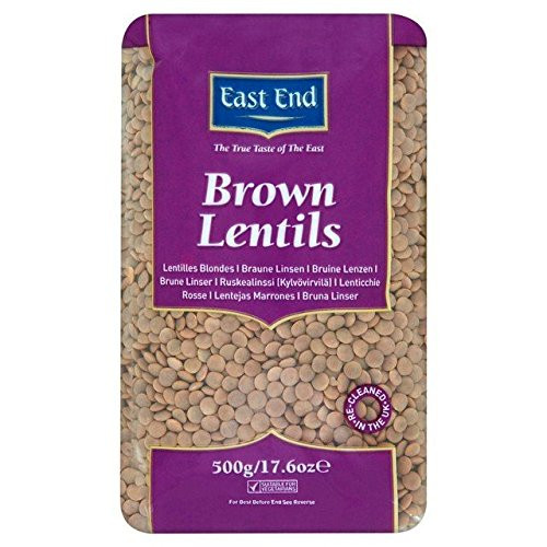 East End Brown Lentils - 500g -1.1lbs-