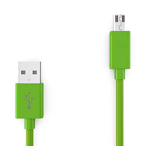 SANOXY Playstation 4 PS4 Controler Charge Cable USB A to Micro USB -Playstation 4- -3 Feet Green-