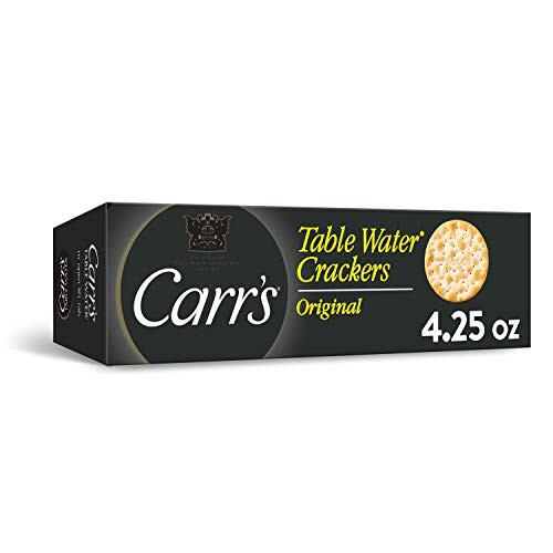 Carrs Table Water Crackers Original Non-GMO Project Verified 4.25oz Box