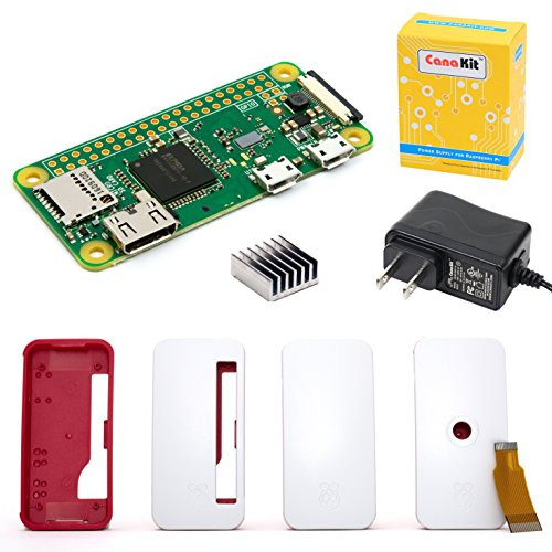 CanaKit Raspberry Pi Zero W (Wireless) with Official Case and Power Supply CanaKit Raspberry Pi Zero W (Wireless) with Official Case and Power Supply