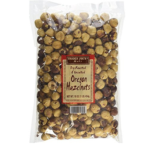 Trader Joes Nuts Dry Roasted and Unsalted Oregon Hazelnuts - 16 oz Trader Joes Nuts Dry Roasted and Unsalted Oregon Hazelnuts - 16 oz