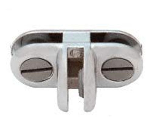 CRL Chrome Finish inchT inch Style Three-Way 90 Degree Display Connector CRL Chrome Finish inchT inch Style Three-Way 90 Degree Display Connector