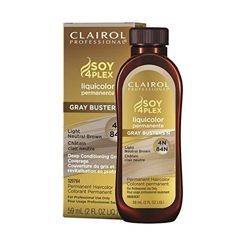 Clairol Professional Permanent Liquicolor for Hair 4n Light Neutral Brown 2 oz.